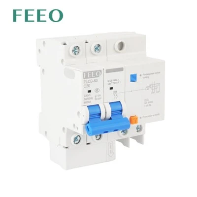 2p FLCB-63 RCCB RCD Τύπος C 10KA 63A
